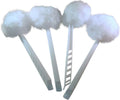 White Bowl Cleaning Brushes, Set of Four
